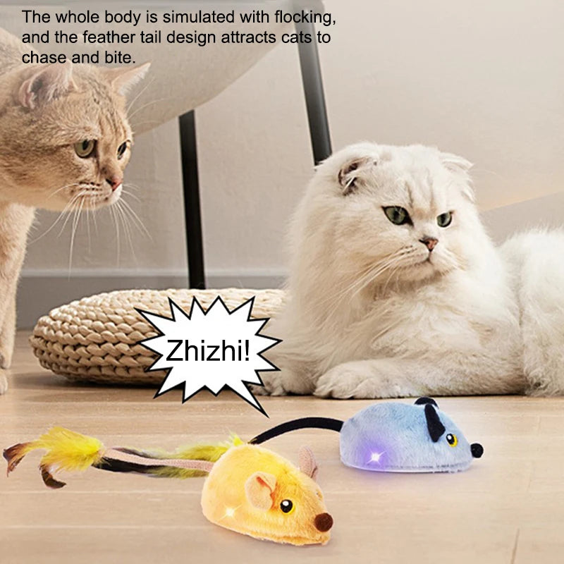 Remote Control Electric Mouse Cat Toy – Interactive & Rechargeable