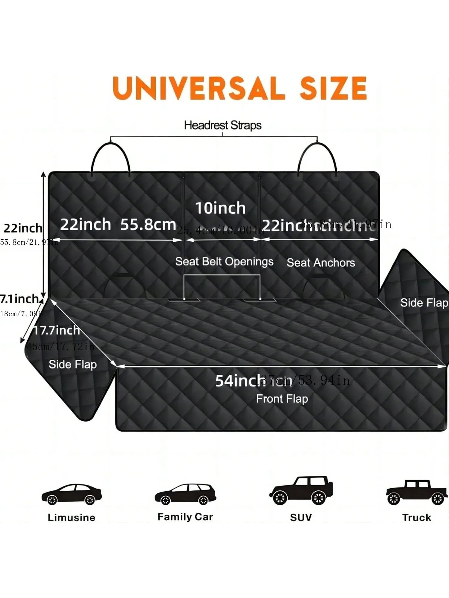 Waterproof Dog Car Seat Cover & Travel Mattress